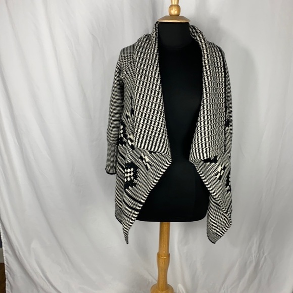 Gap bohemian wool blend oversized drape front cardigan-size XS - Picture 3 of 7